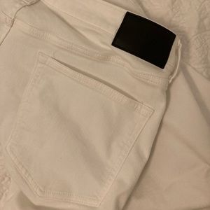 Express white skinny jeans size 36/32